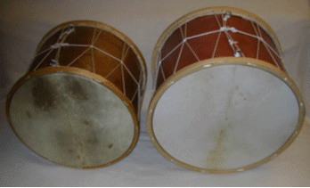 18 and 20 inch drums